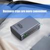 660W 8-Port Schnellladestation USB C PD100W Port für Laptops, Telefone, Tablets, Geräte Europäische Stecker Wandladegerät