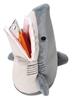 Seto Craft Stand Pencil Case (Great White Shark) SF-5893 Gray 14W*13L*21H