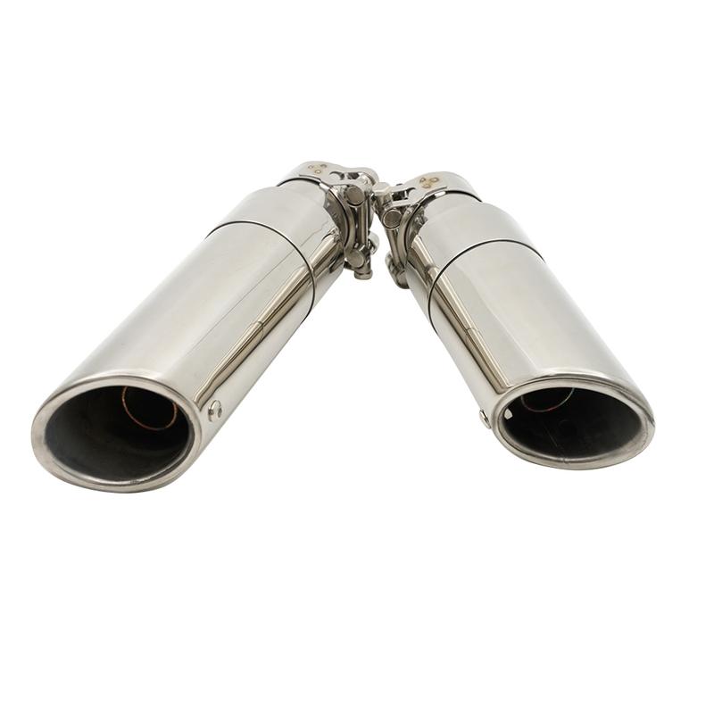 Short Muffler Pipe Tube Tail Tip Section Exhaust System For Indian Scout Bobber 60 Rogue 20th 2015 - 2023 Motorcycle Accessories