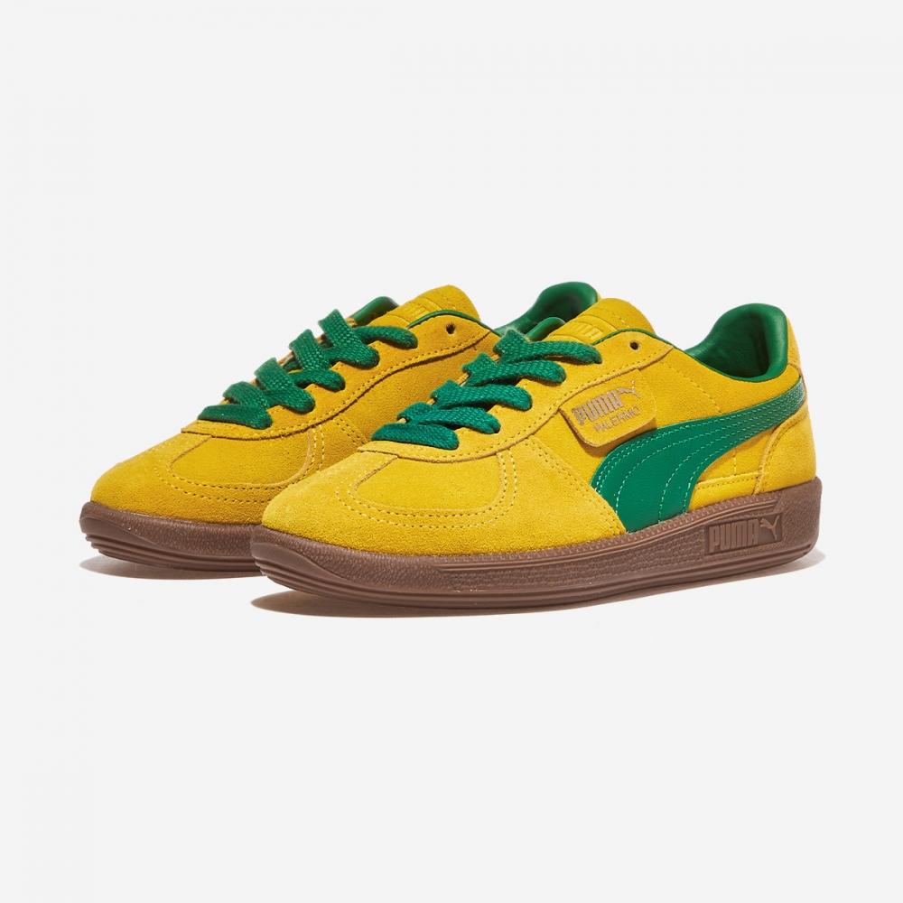 Puma Palermo Pki39646312 Pele Yellow Yellow Sizzle Archive Green