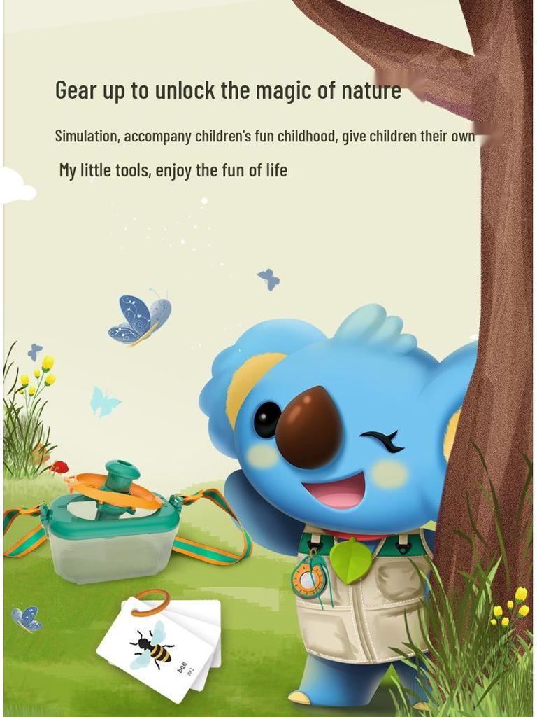 Kids' Nature Exploration Kit: Insect Catcher, Observation Box, Telescope & Wildlife Experiments