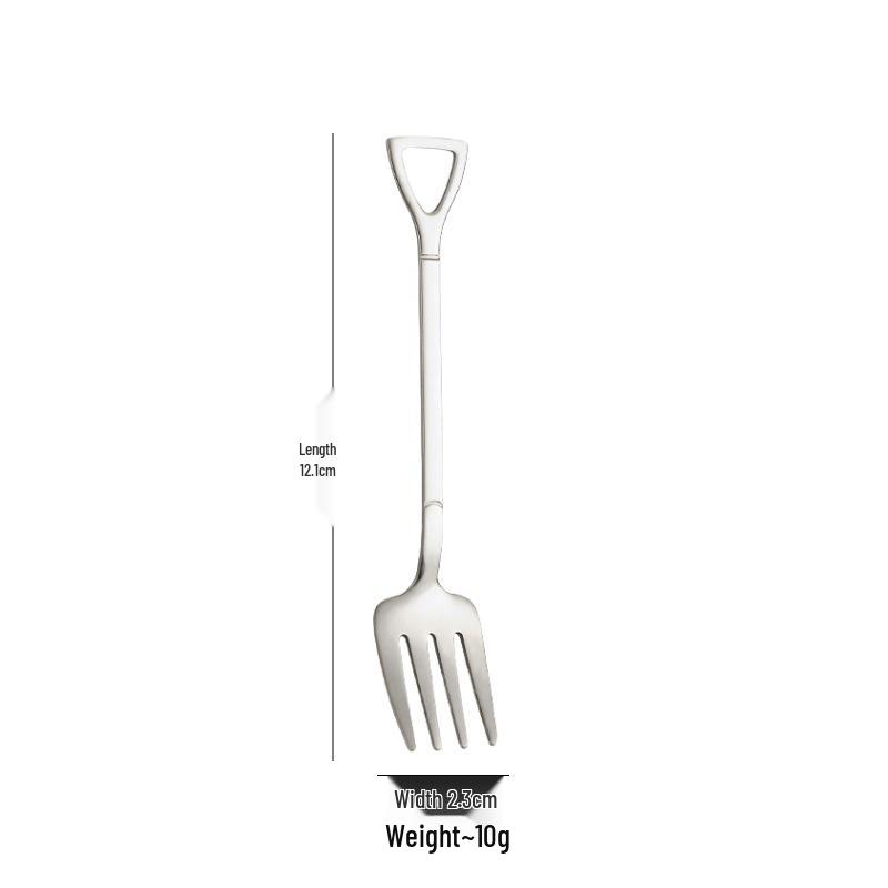 Cross304 Stainless Steel Multi-Purpose Spoon: Watermelon, Coffee, Ice Cream, Cake & Dessert.