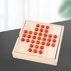 Set da Scacchi Classico in Legno - Pedine Artigianali, Gioco da Tavolo Portatile