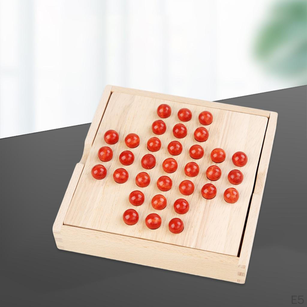 Set da Scacchi Classico in Legno - Pedine Artigianali, Gioco da Tavolo Portatile