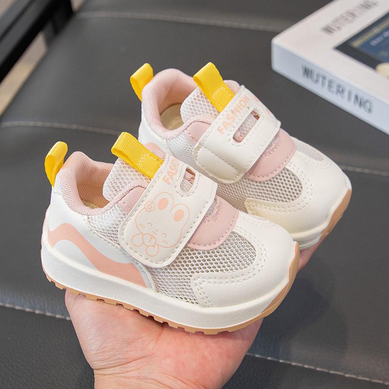 Sports Shoes Girl Soft-soled Baby Walker Shoes Fashionable Boy Casual Shoes Cartoon