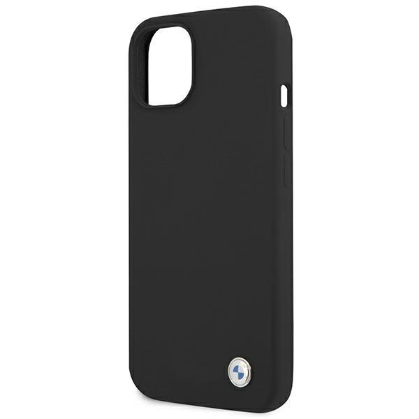 Etui do iPhone 13 Mini BMW Silicone Signature Czarne