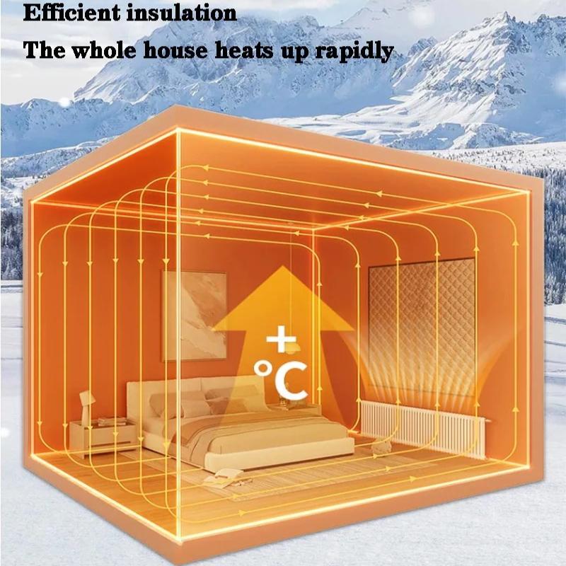 2025 Window Windproof, Warm Curtain, Cold Double Thick Blackout Curtain, Soundproof Cotton Window,black Whole Piece,can Be Customized