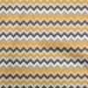oneOone Cotton Flex Light Blue Fabric Chevron Craft Projects Decor Fabric Printed By The Yard 40 Inch