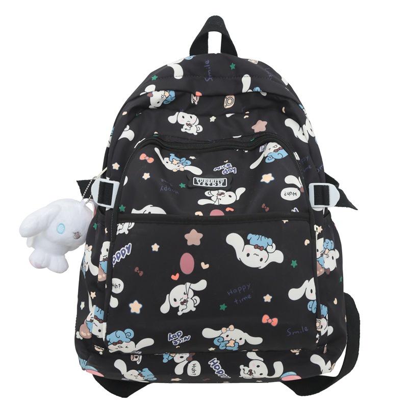Cute Cartoon Shoulder Bag For Girls Large Capacity Waterproof Nylon Material