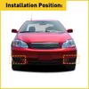 Fog Cover Light Lamp Pair Fit Fit 2003-2004 Driver&Passenger Toyota Corolla Side