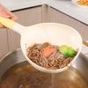 2In1 Soup Ladle & Colander Big Size High Heat Resistant Kitchen Ladle Strainer Efficient Draining Long Handle1/2/3/5Pcs