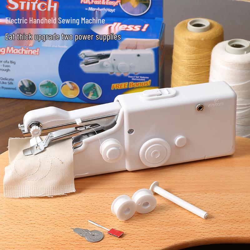 Přenosný ruční mini elektrický šicí stroj pro domácí použití