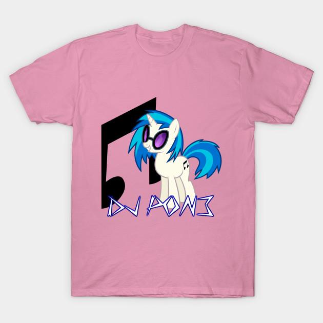 T Shirt Women Dj Pon3 And Cutie Mark Harajuku Print Kawaii Tshirt Summer Short Sleeve Female T-Shirt Top Tee