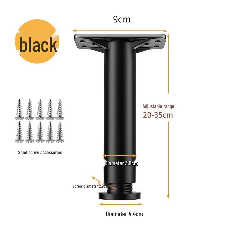 Adjustable Floorboard Bed Frame Support Leg Column