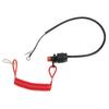 Kill Stop Switch With Safety Lanyard Clip For Boat Outboard Engine Motors Parts