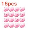 16/21 Stück Plastik Quietsche-Schwein Hundespielzeug, Weiches Quetschschwein Geräusch, Welpen Kauspielzeug für den Zahnwechsel, Interaktives Haustierbedarf für Hundespiel YMY