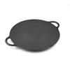 Jitian Jiang Cast Iron Outdoor Grill Pan 30cm