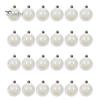 12/24/36Pcs 4CM Christmas Iridescent Ball Clear Shatterproof Reusable DIY Holiday Decoration Xmas Tree Hanging Ball Ornament Pendant Party Festival