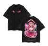 Vintage Washed T-shirt Oversized Demon Slayer Anime Man Women Short Sleeve Tee Streetwear Loose Casual Tops Summer Y2k 2026