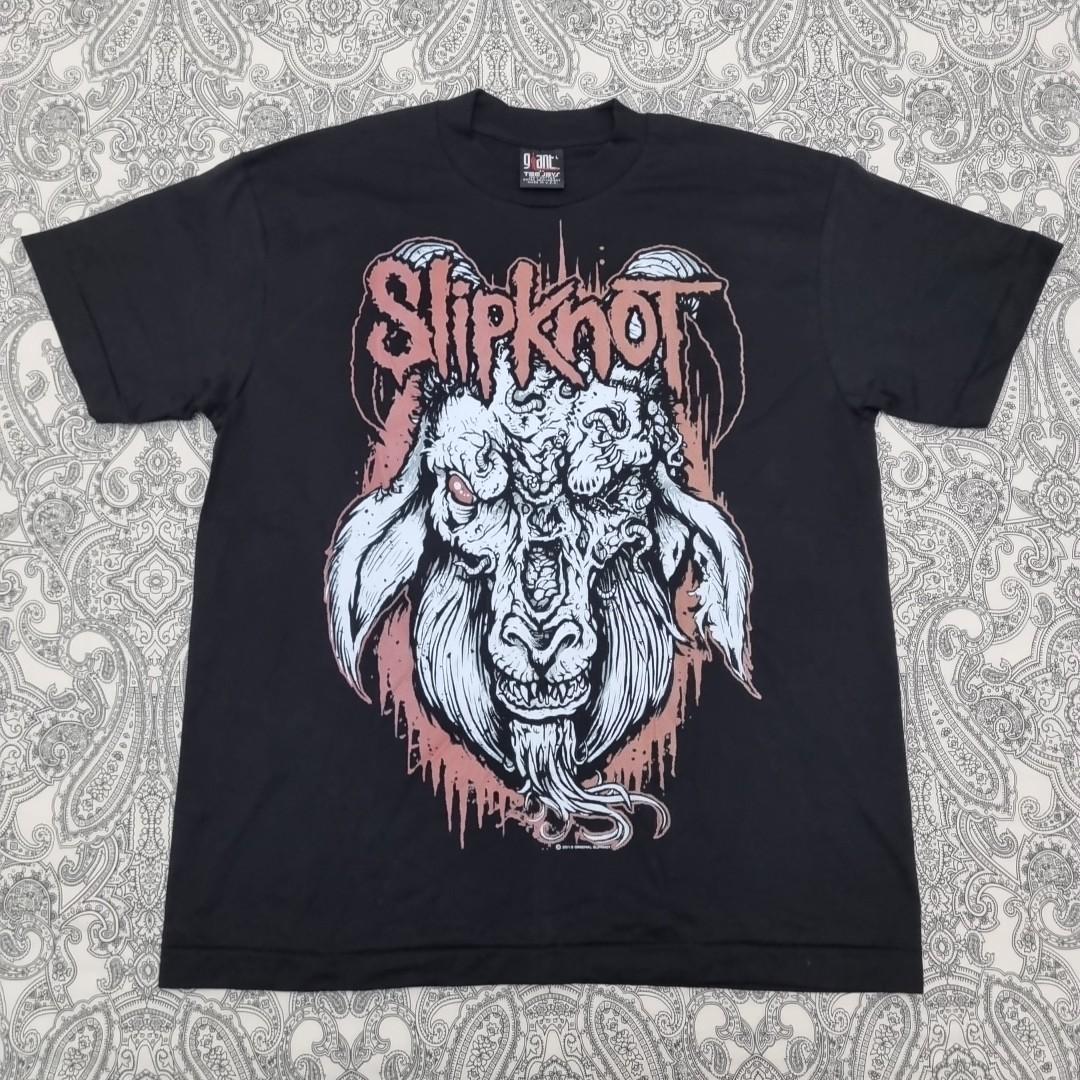 Slipknot Band T Shirt Mens Womens Tees Top Rotting Goatarge Graphic Print Tee Giant Tag 2XL