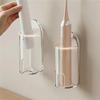 Save Space with Self-Adhesive Electric Toothbrush Holder Wall Mounted Bathroom Organizer for Christmas and Halloween Decorations, Container