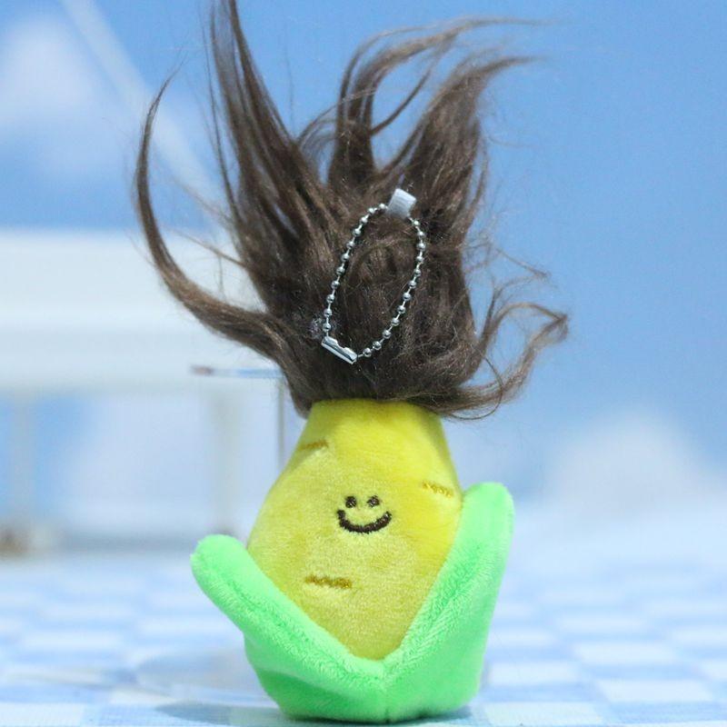 Adorable Cute Vegetable Pumpkin Plush Doll Keychain With Soft Pp Cotton Filling Ideal For Kids