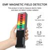 Electromagnetic Field Detector 8 LED EMF Gauss Meter High Precision Portable EMF Magnetic Field Monitor EMF Radiation Tester