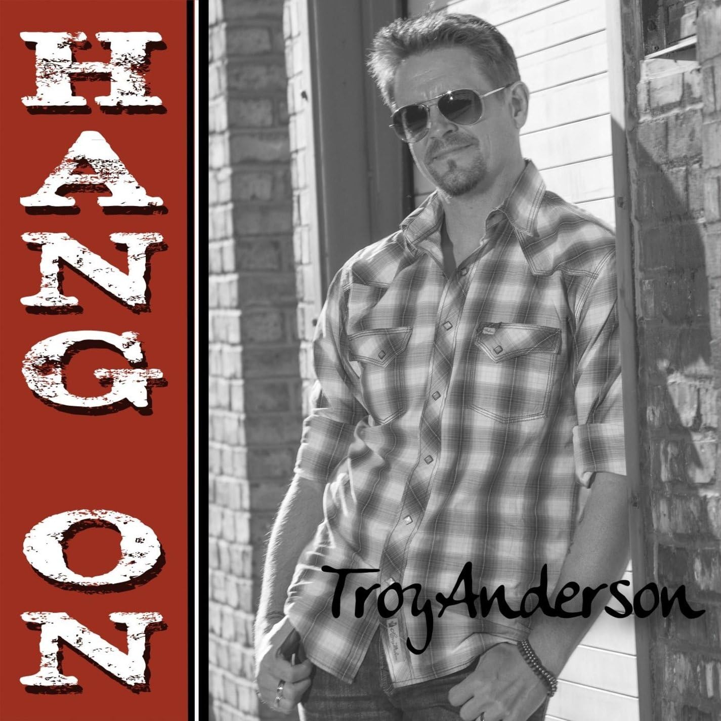 

CD TROY ANDERSON - Hang on NONE CD BABY 2014 US Country Used