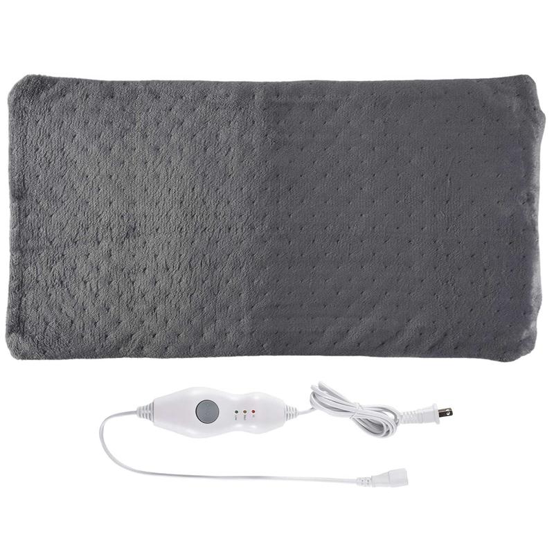 

ABRM-Extra Large Electric Heating Pad For Back Pain And Cramps Relief 12X24 Inch -Soft Heat For Moist & Dry Therapy
