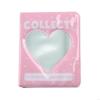 62KD 3 Inch 36 Pockets Photo Album Cartoon Hollow Heart Picture Storage Mini Scrapbooking for Case