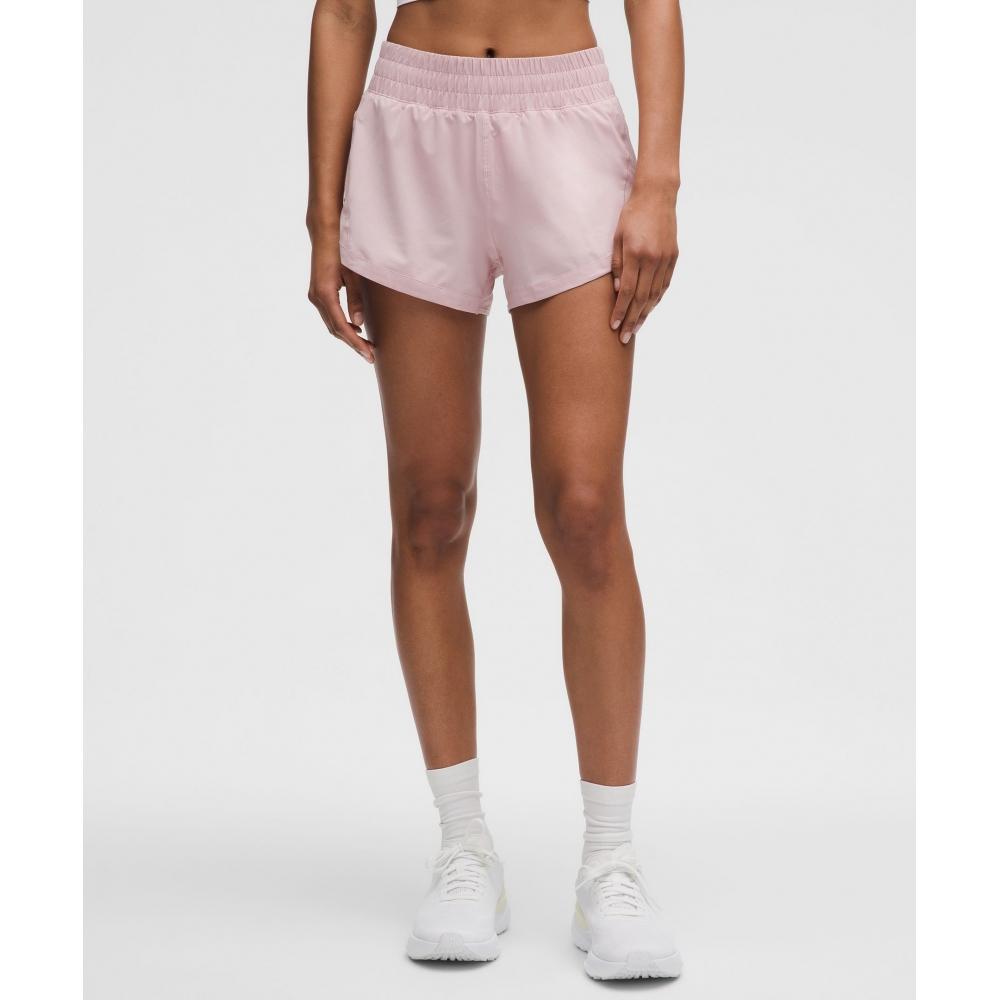 

Lululemon Track That High Rise Lined Short 3 Pink Haze 4/3