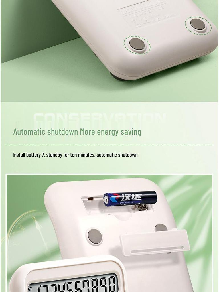 Gradient Goddess Multifunctional Office & Exam Calculator with Flexible Keyboard