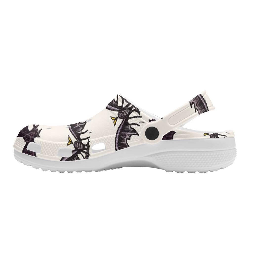 Novelty Print EVA Clogs Adult Unisex Breathable Lightweight Slip On Casual Footwear Lightweight Summer Sandals Everyday Wear