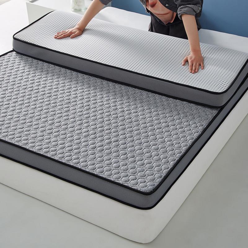 Thailand Natural Latex Mattress Topper - Single, Soft, Foldable Tatami Mat for Dorms & Home