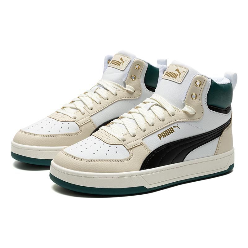 Puma Caven 2.0 Comfortable Versatile Durable Mid-Top Sneakers Unisex Sneakers Off-White 392291-04