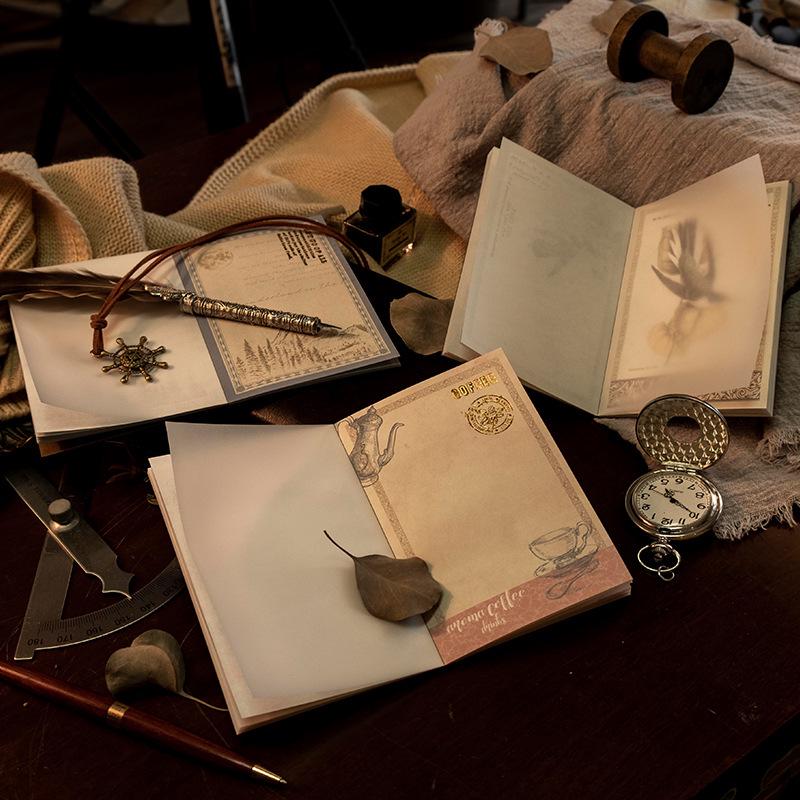 Vintage Gold Foil Scrapbook Paper - 6 Designs