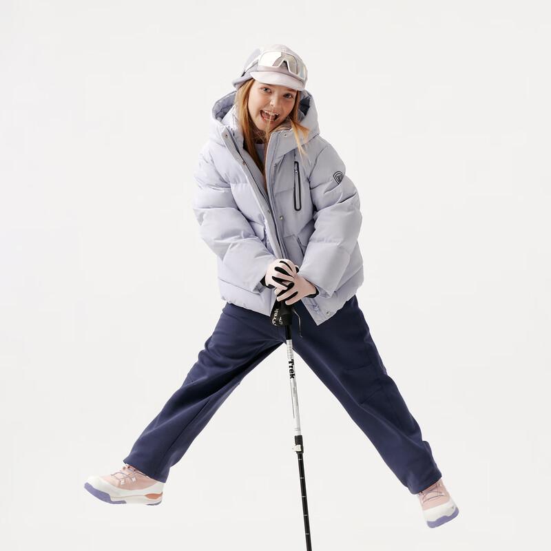 Tanboer Unisex Kids' Short Hooded Down Jacket 5550301A