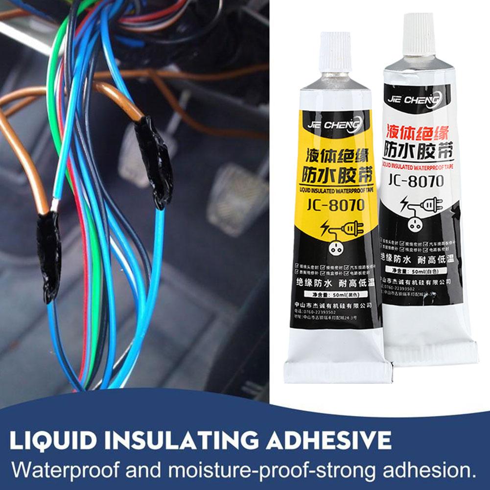 Flüssiges Isolierband Wasserdichtes Isolierband Reparaturpaste Flüssigkleber Gummi Drahtkabel Dichtmittel Fixierung Isolierung Elektrisch