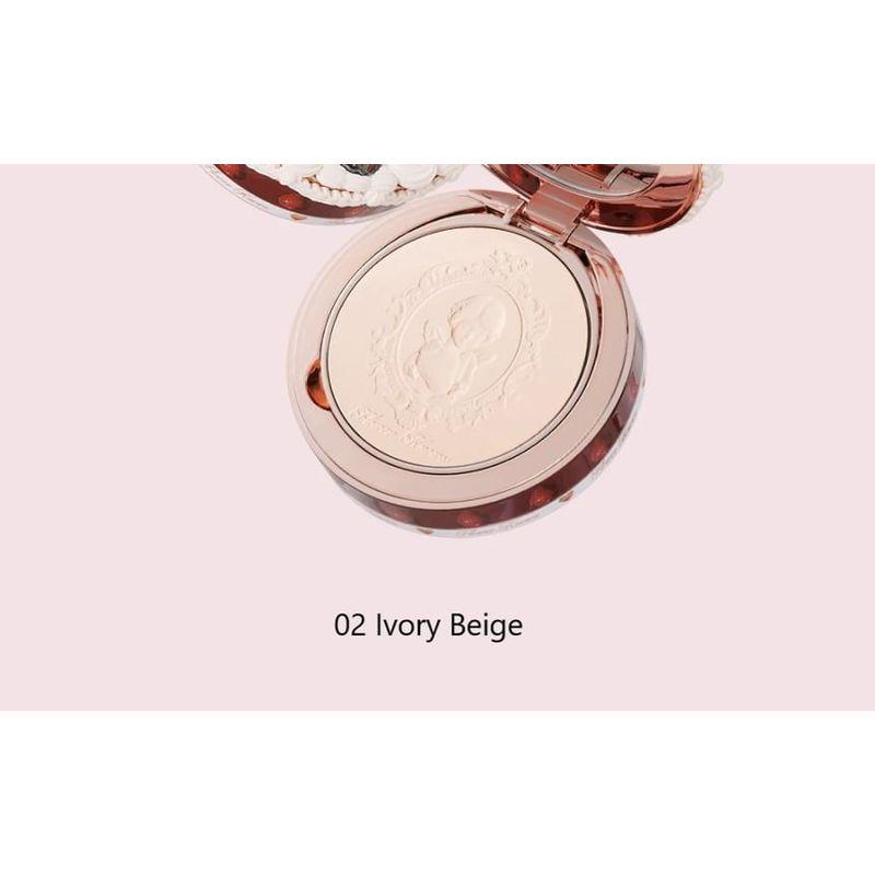 Flower Knows - Strawberry Cupid Pressed Powder - 02 Ivory Beige