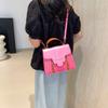 New New Casual Fashion Small Square Bag Handbag Simple Fashion Shoulder Bag Simple Crossbody Women's Bag