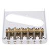 54mm Guitar Bridge with Brass Barrel Saddles 6 String Metal Bridge Replacement for Telecaster Electr