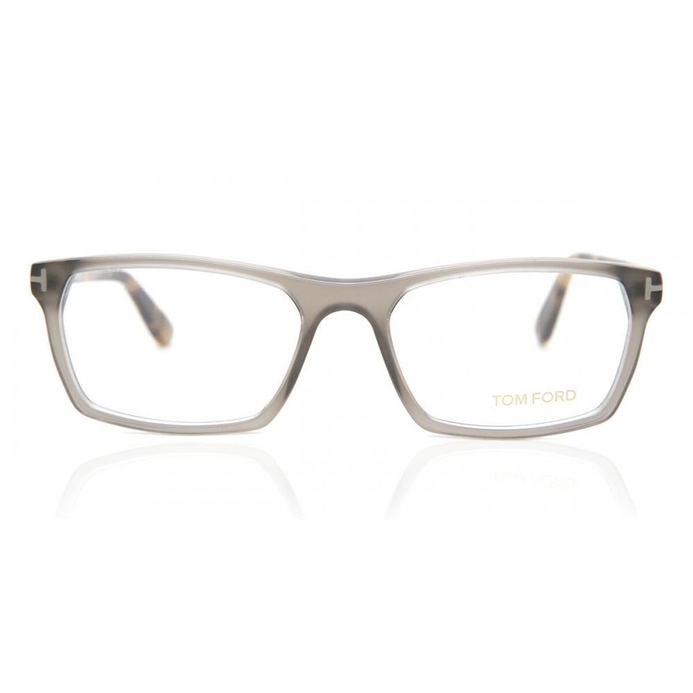 

Tom Ford Ft5295 020 Men Eyeglasses Transparent Grey/56-17-145