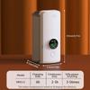 Bottle Warmer, Portable Baby Milk Warmer with 6 Temp Control for Travel, 18W Cordless Smart Warmer BPA-Free with Digital LCD for Most Bottles Fast H