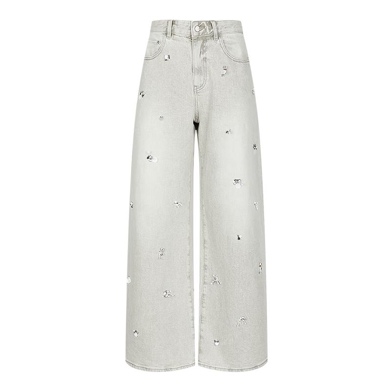 

JNBY 25 Autumn Straight-Leg Jeans M