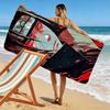 Naruto Anime Uchiha Sasuke Print Beach Towel, Large Soft Quick Dry Towel for Beach Camping Swimming