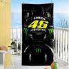 Vr46 soft beach towel soft Applicable to multiple scenarios Fashion Lovers Wedding Party Gift