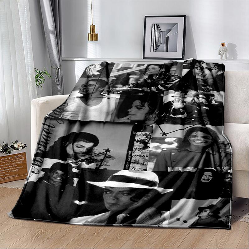 29 Style New Michael Jackson King of Pop MJ Star Blanket,Soft Throw Blanket for Home Bedroom Bed Sofa Travel Office Cover Kids