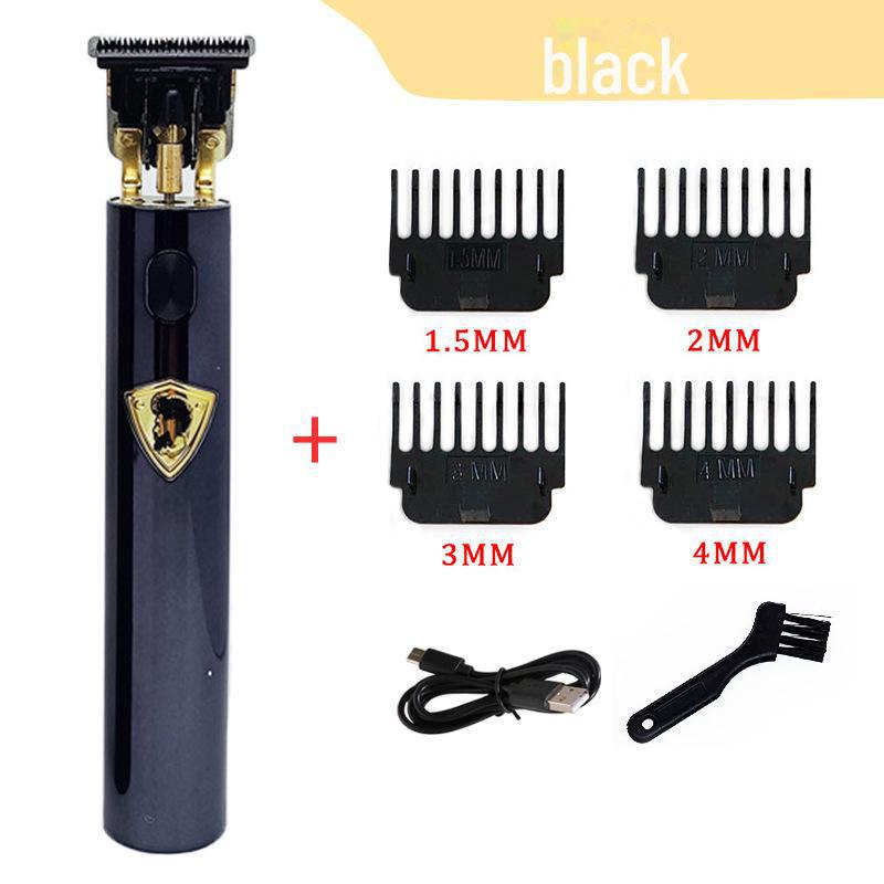 Retro T9 Rechargeable Electric Hair Clipper for Precision Styling