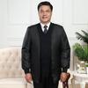 Middle-aged and Elderly Men's New Style Mid-length Disassembly Daddy Jacket 40-50-6070 Years Old Jacket
