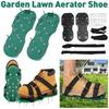 Garden Nail Shoes Grass Loose Soil Tool 5cm Long Nail Lawn Aerator Grass Spikes Shoes Self-Leveling Epoxy Yard Grass Cultivator